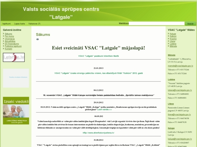 Valsts sociālās aprūpes centrs \"Latgale\", 